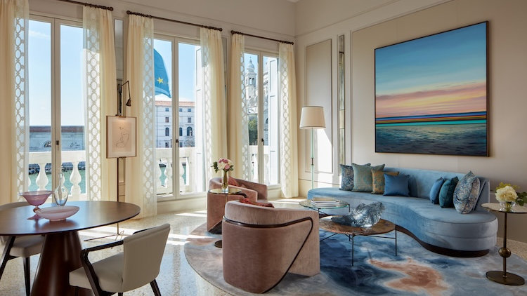 Presidential Suite living room St Regis Venice